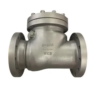 ASTM A216 WCB Swing Check Valve, BS 1868, 8 Inch, 300 LB, RF