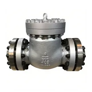 ASTM A217 WC6 Swing Check Valves, API 6D, 8 Inch, CL600, RTJ