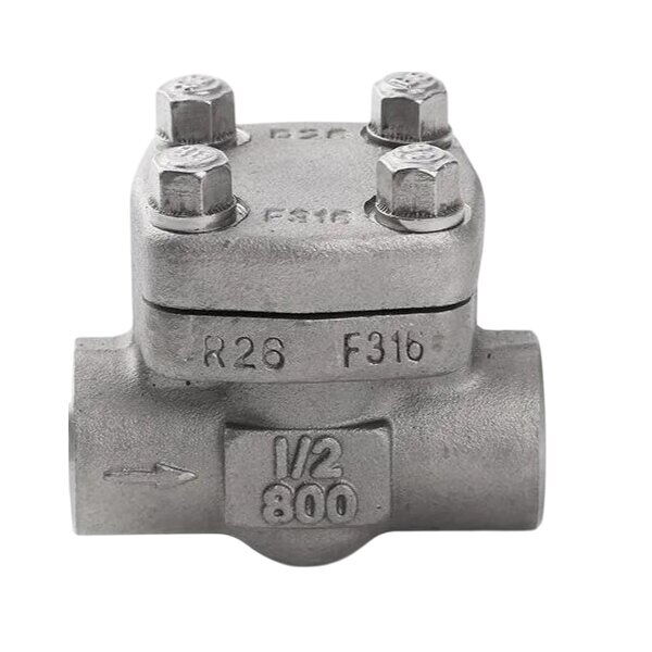 ASTM A182 F316 Check Valve, API 602, 1/2 Inch, 800 LB, BB
