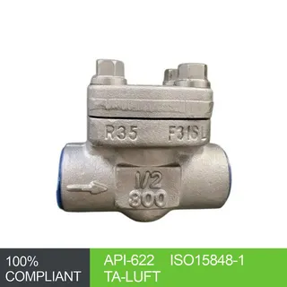 ASTM A182 F316L Check Valve, API 602, ASME B16.34, 1/2 Inch