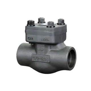 API 602 Lift Check Valve, ASTM A105N, 1-1/2 Inch, 800 LB, BB