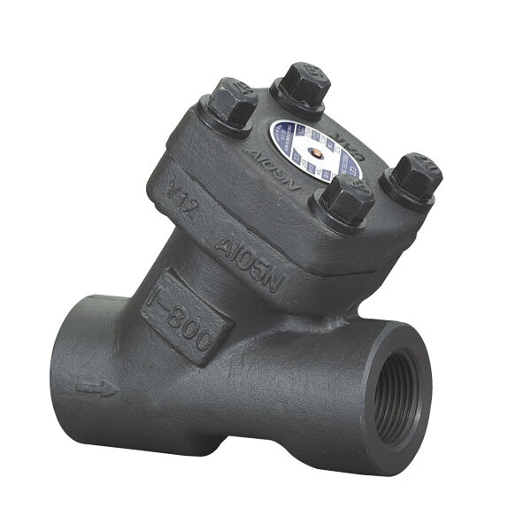 Y Pattern Check Valve, API 602, ISO 15761, ASTM A105N, 1 IN