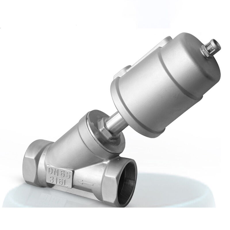 Air-operated Angle Seat Valve