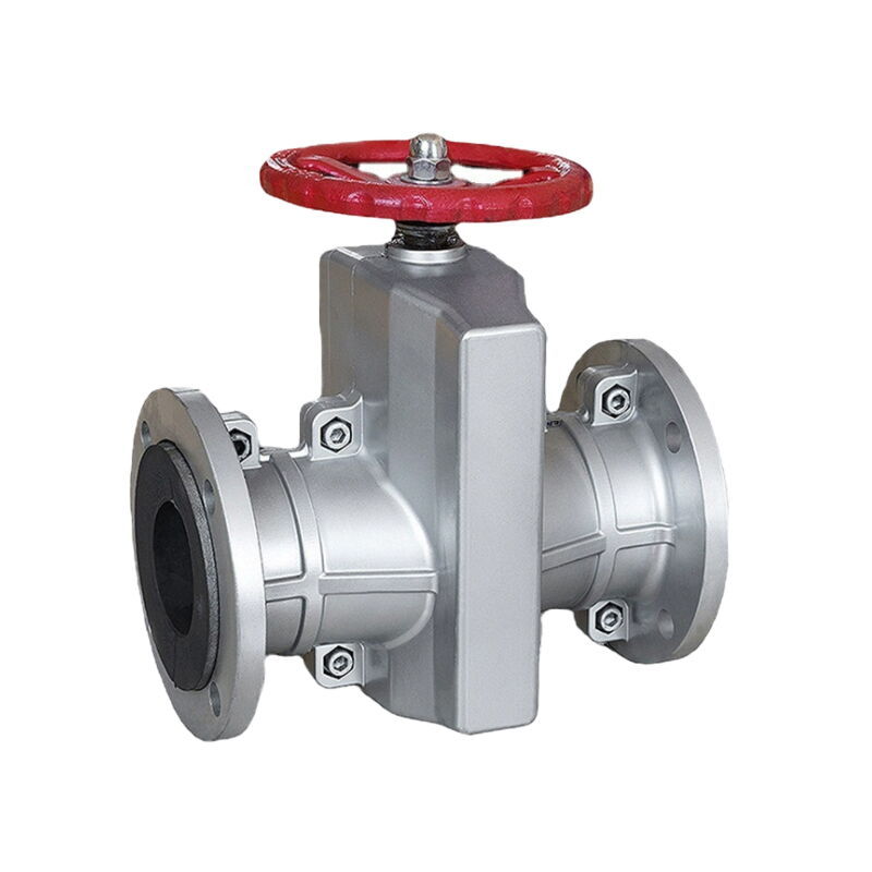 Manual Pinch Valve, Stainless Steel