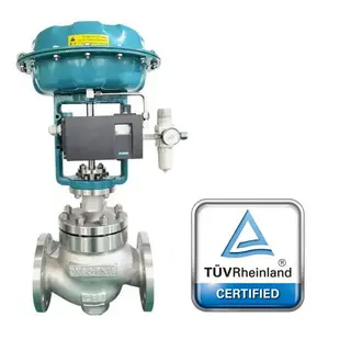 Pneumatic Single Seated Control Valve, A351 CF8, DN80, PN16
