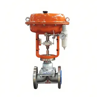 Pneumatic Diaphragm Control Valve, ASTM A351 CF8, DN40, PN10