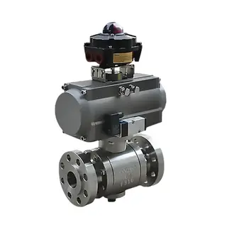 ASTM A182 F316 Ball Valves, API 608, Pneumatic, DN250, PN64