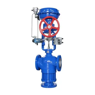 Pneumatic 3-Way Control Valve, Diverting/Converging, 1-20 IN