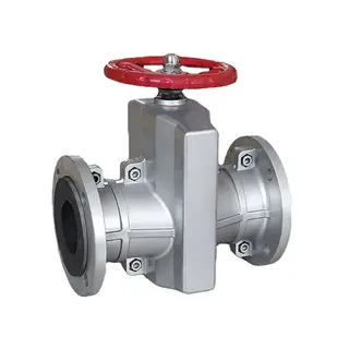 Custom Manual Pinch Valve, DN25-DN300, PN6/PN4, Rubber Sleeve