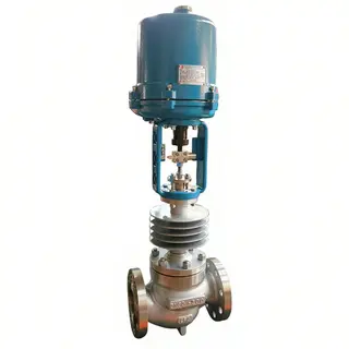 Heat Transfer Oil Control Valve, ASTM A351 CF8, 3 IN, CL300
