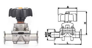 Diaphragm Valve Design Drawing