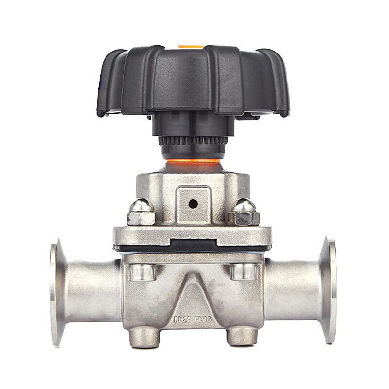 Stainless Steel Diaphragm Valve, SS 304, SS 316, DN10-DN63