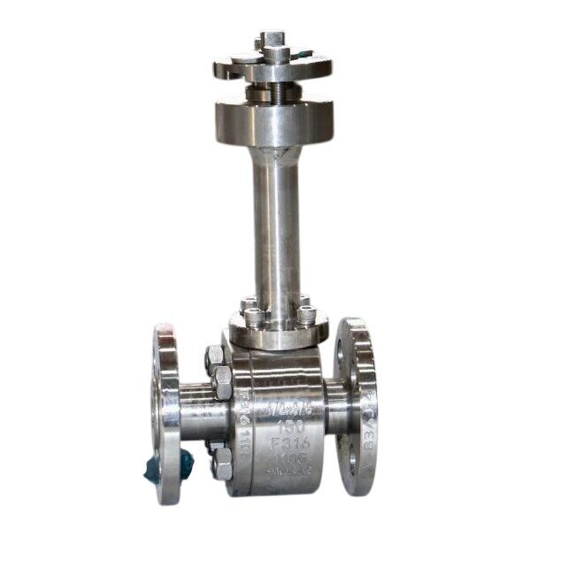 Cryogenic Floating Ball Valve, BS 6364, F316, 1/2 * 3/8 Inch