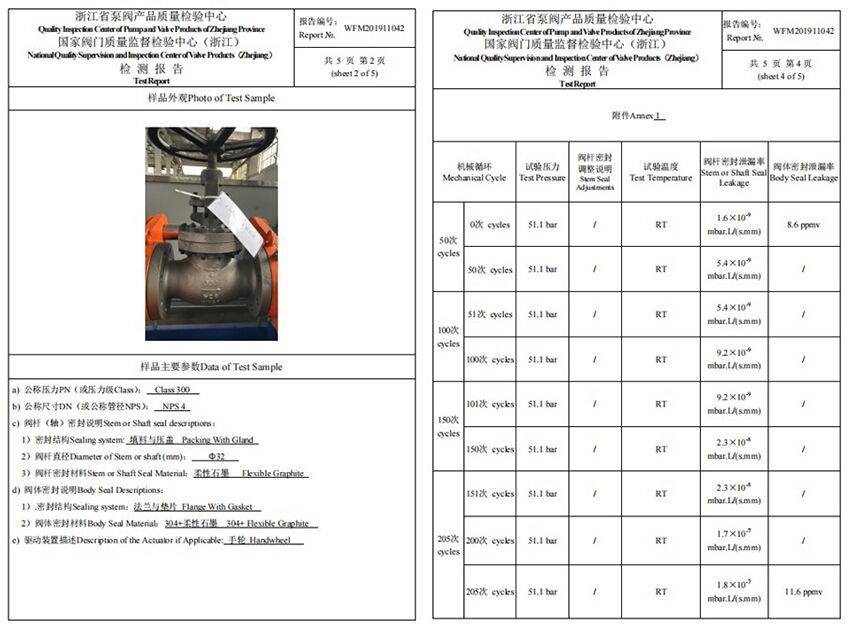 ISO 15848-1 Valve Tested Case Example