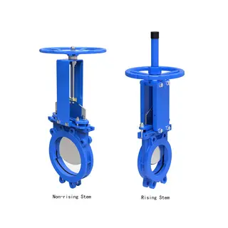 GGG40 Knife Gate Valve, MSS SP-81, DI, 2-16 IN, CL150, Wafer