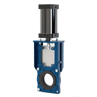 Wafer Knife Gate Valve, Ductile Iron, DN50–DN600, PN6-PN10
