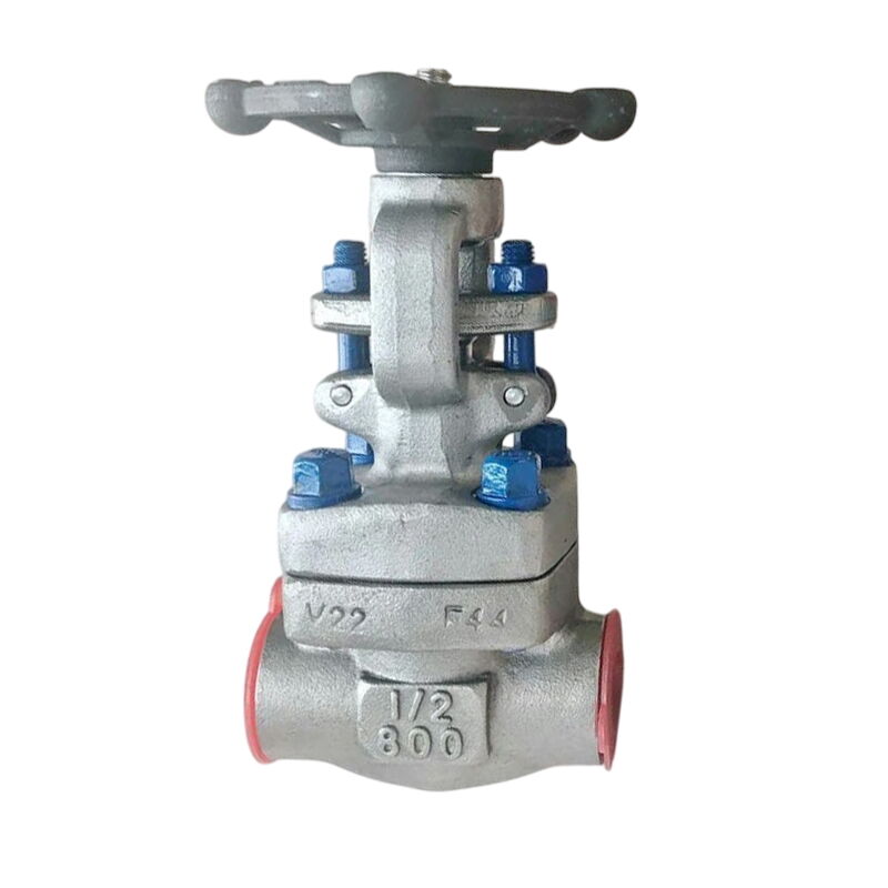 ASTM A182 F44 Gate Valve, API 602, 1/2 Inch, CL800, SW, OS&Y