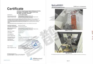 M12 Spiral Wound Gasket TÜV Rheinland TA-LUFT Certification