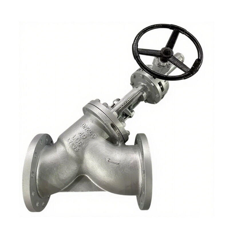 ASTM A352 LCB Y Globe Valve, BS 1873, DN250, PN40, 10 IN, RF
