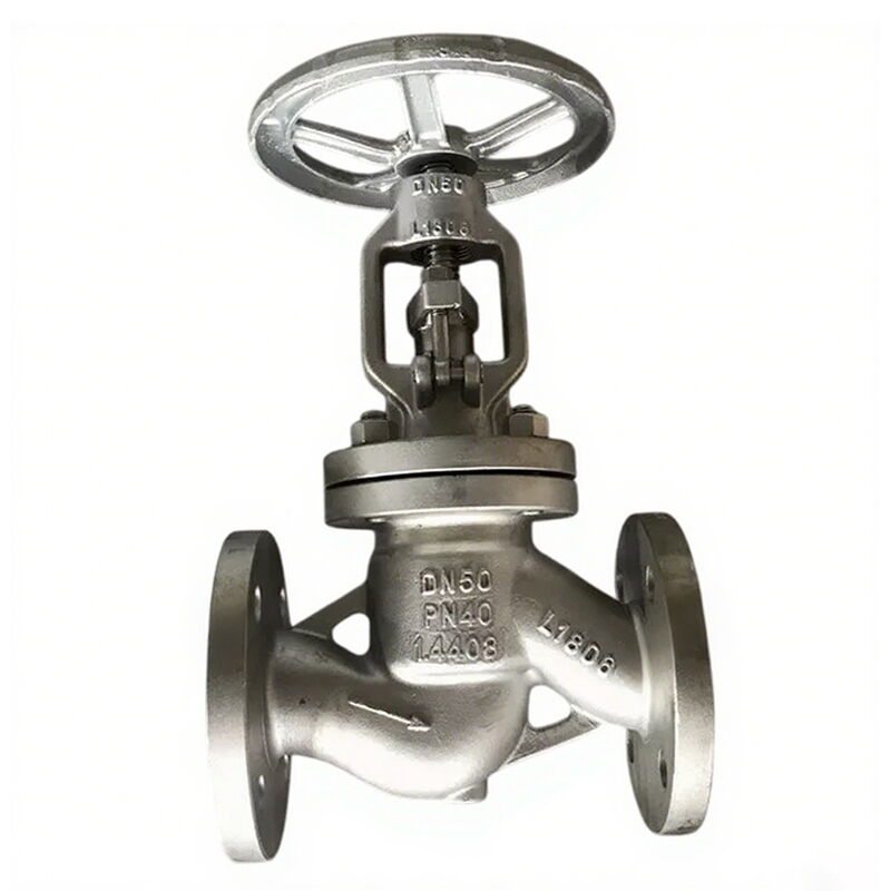 EN 1.4408 Globe Valve, DIN 3356, Stainless Steel, DN50, PN40