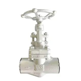 API 602 Globe Valve, ASTM A105N, 1-1/2 Inch, 800 LB, BB, SW