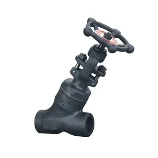 ASTM A105 Y Globe Valve, API 602, 1 Inch, CL1500 LB, BW Ends