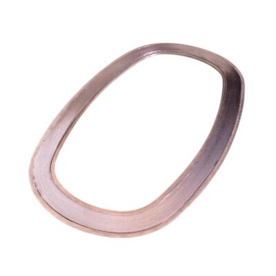 Custom-Shaped Spiral Wound Gasket, Flexible Graphite, Steel