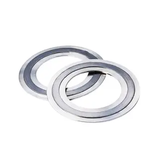 Nuclear Grade Spiral Wound Gasket, Graphite, Metal, 30 MPa