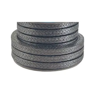 Flexible Graphite Braided Packings, Fiberglass-Reinforced