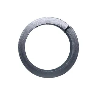 Pure Flexible Graphite Ring, 99.5% Carbon Content, Customized