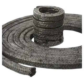 High-temperature Valve Packing, Graphite, Carbon, 3-16 mm