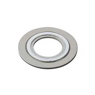 Spiral Wound Gasket for Oxygen, PTFE Filler, Metal IR & OR