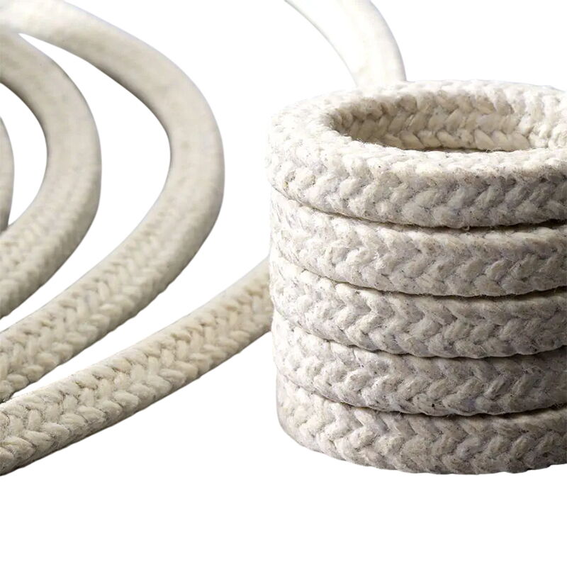 Aramid/Rayon Staple Fiber Packing, PTFE Impregnated, Braided