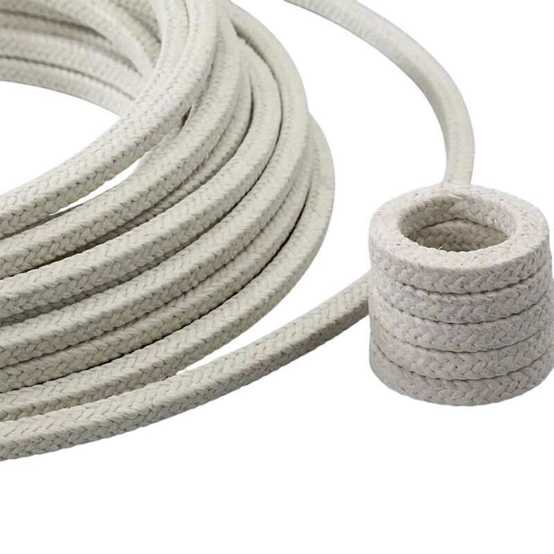 Polyacrylic Yarn Braided Packing, 6-25.4 mm, 0-100 bar, PTFE