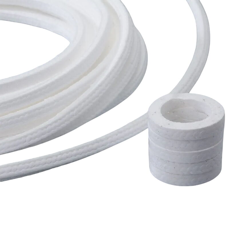 Pure PTFE Braided Packing, 4-20 mm, 100 bar, for Valve/Pump