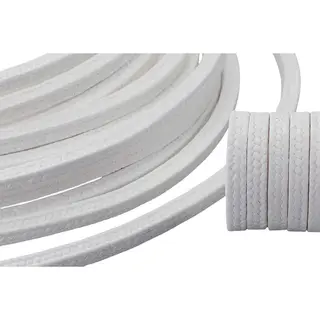 PTFE Packing for Oxygen Services, 5-20 mm, 300 bar, Braided