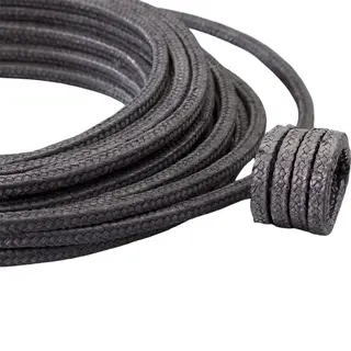 Low-friction Carbon Fiber Packing, 4-25.4 mm, 300 bar, PTFE