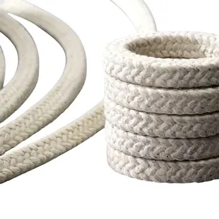 Aramid/Rayon Staple Fiber Packing, PTFE Impregnated, Braided