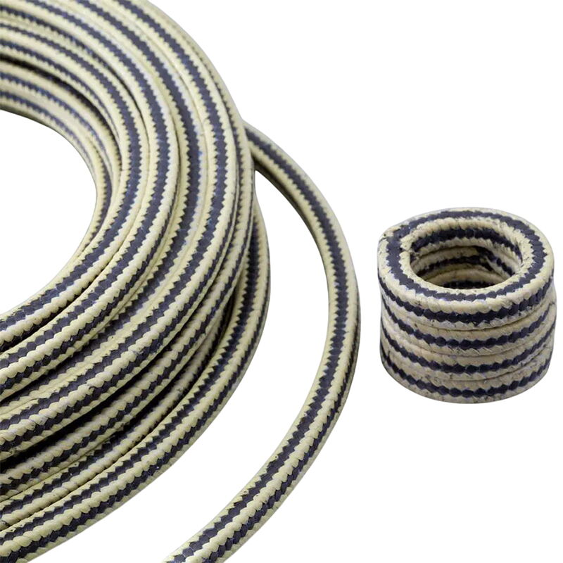 Valve Stem Packing, Aramid & Graphited-PTFE Fibers, Braided