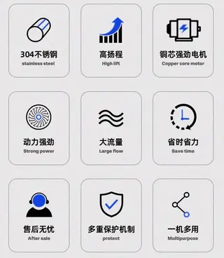 Vertical Multistage Centrifugal Pump Features