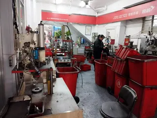 Employee Preparing for Work