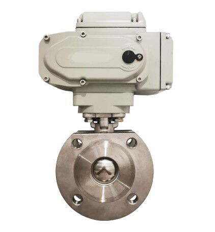 Electric V-notch Ball Valve