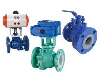 Fluorine-Lined Ball Valves Advantages and Applications