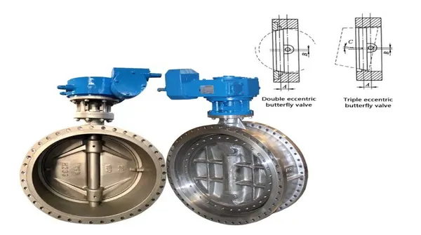 Double Eccentric vs. Triple Eccentric Butterfly Valve | China Topper