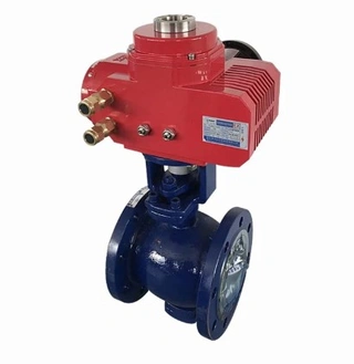Electric V-Type Ball Valve