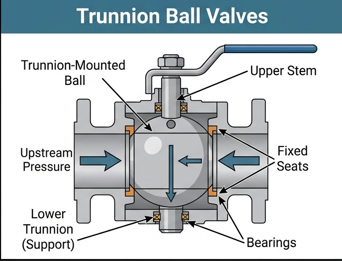 Trunnion Ball Valve Design