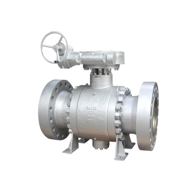 3 Piece Trunnion Ball Valve, API 6D, A216 WCB, 24 * 20 Inch