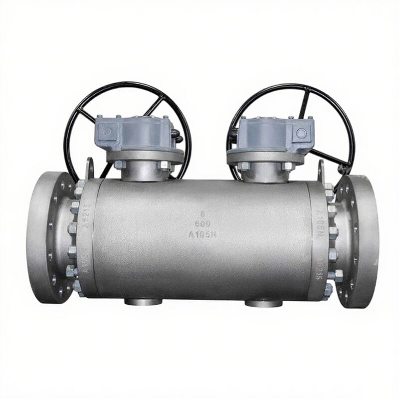 ASTM A105N DBB Ball Valve, API 6D, 6 Inch, 600 LB, Flanged