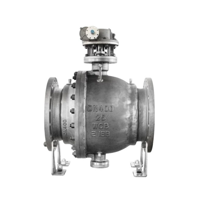 BS 5351 Trunnion Ball Valve, A216 WCB, DN400, PN25, Flanged
