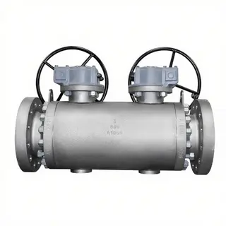 ASTM A105N DBB Ball Valve, API 6D, 6 Inch, 600 LB, Flanged